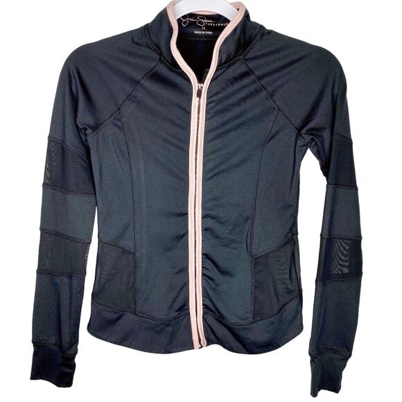 Jessica Simpson Warm Up Athletic Jacket Medium - Picture 1 of 7